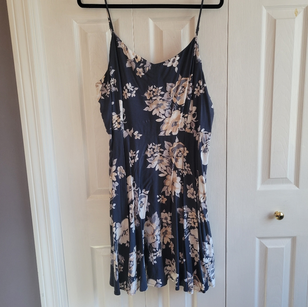Fit and flare floral dress